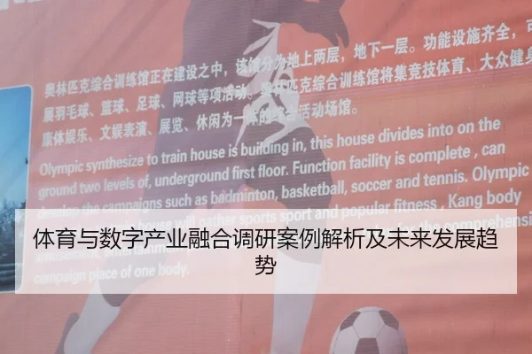 体育与数字产业融合调研案例解析及未来发展趋势